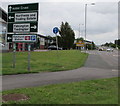 Directions sign facing the A46, Ashchurch