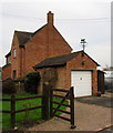 Cat weathervane on a Culver Street garage, Newent