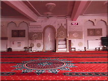 TQ3486 : Prayer Room, Madina Mosque, Lea Bridge Road E5 by Robin Sones