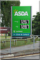 TM1542 : Asda Stoke Park fuel filling station sign by Geographer