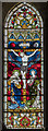 SE9276 : Stained glass window (East), St Andrew's church, East Heslerton by Julian P Guffogg