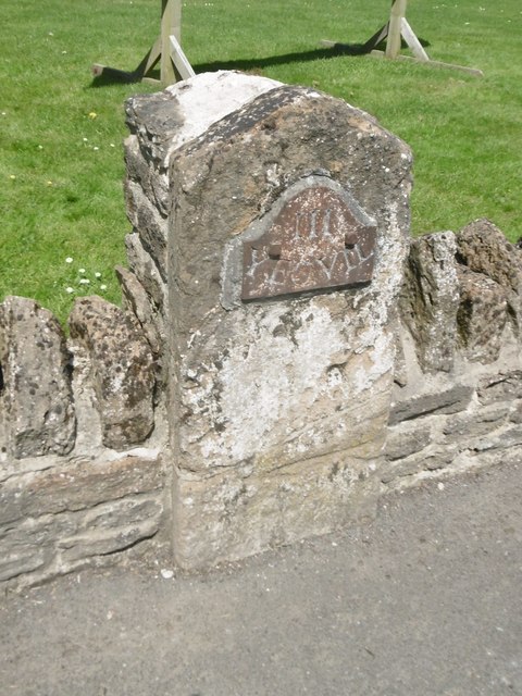 Old Milestone by the A30, High Street, West Coker