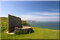 SH8182 : Little Ormes Head - possible WW2 Observation Post (6) by Mike Searle