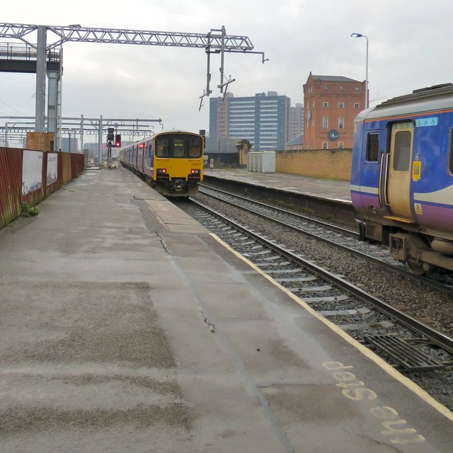 Leaving Salford Central