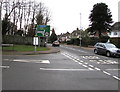 Junction of Borrowcop Lane and Upper St John Street, Lichfield