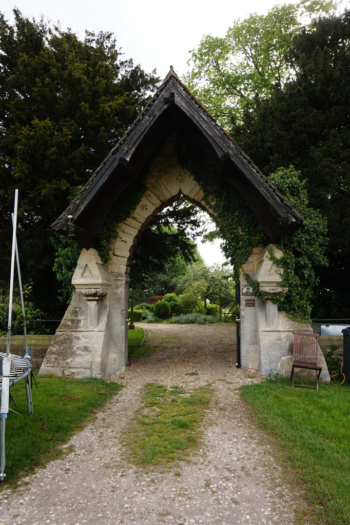 Lych gate at the former All Saint's... © Ian S cc-by-sa/2.0 :: Geograph ...