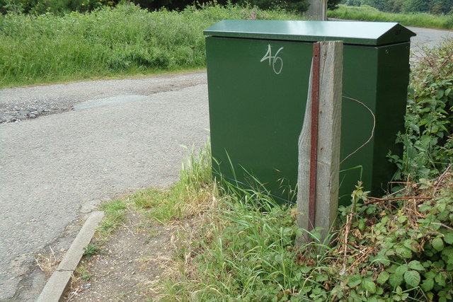 Telecommunications Box on Bridge Wood Lane
