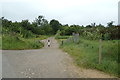 TM1840 : Entrance to Braziers Meadow by Geographer