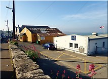 J3729 : Harbour House Inn and the RNLI Station at Newcastle Harbour by Eric Jones