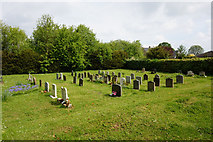 TF0376 : St Edward the Confessor Church graveyard, Sudbrooke by Ian S
