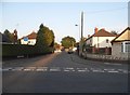 SO9497 : Bulger Road at the junction of Hadley Road by David Howard