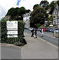 Entrance to Riverbank Short Stay Car Park, East Looe