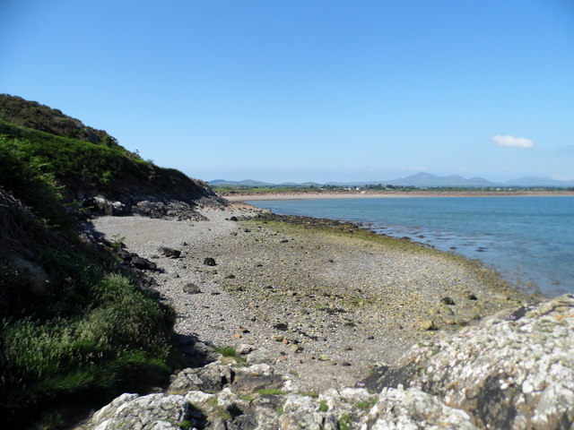 Beach near Carreg y Defaid