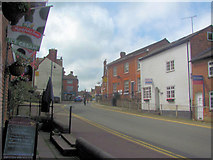 SP9211 : A View up Frogmore Street, Tring, from Beechwood Cafe by Chris Reynolds