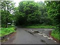 Road junction north of Harelaw