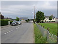 SN6860 : Road linking the B4343 to the A485 roads in Tregaron by Peter Wood