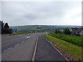 The A9 road at Dunbeath