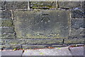 Benchmark on Rochdale Road wall