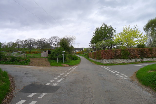 Crossroads north-west of Beauly