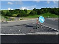 Junction of the Newtown bypass with the A489