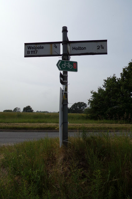 Signpost on Grange Road