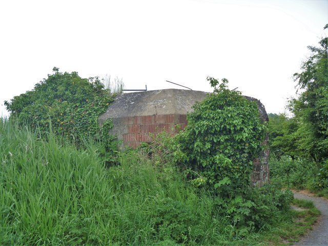 Pillbox by the canal