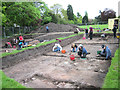 SJ4166 : Archaeological Dig in Grosvenor Park, Chester by Jeff Buck