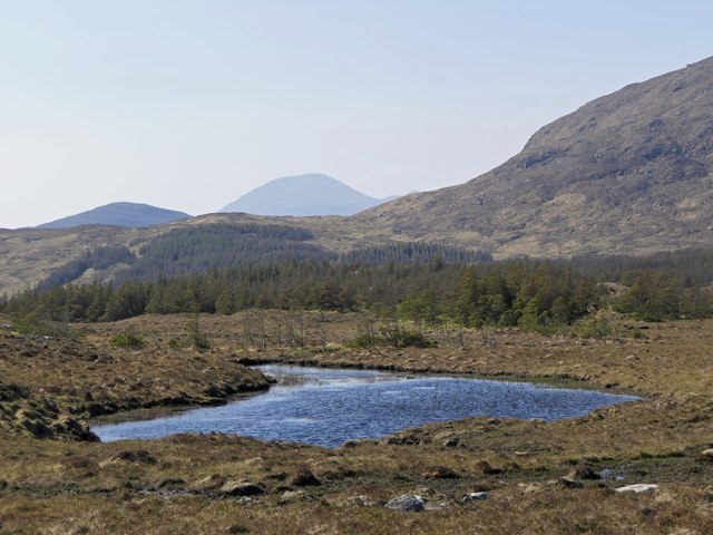 Lochan in Aline Community Woodland, Isle... © Claire Pegrum :: Geograph ...