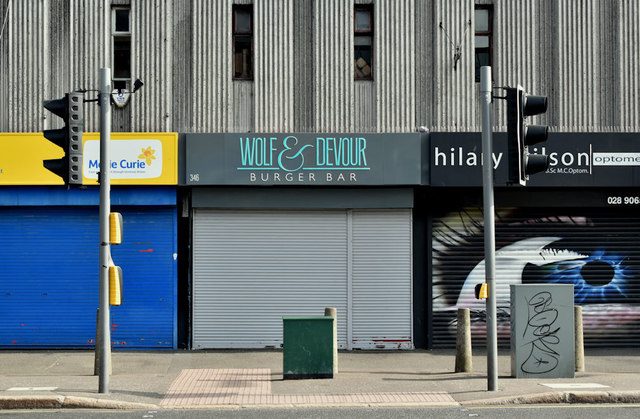 "Wolf & Devour", Ballyhackamore, Belfast (June 2018)