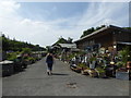 SO4797 : Scene at Heather Brae retail premises beside the A49 road near Leebotwood, Shropshire by Jeremy Bolwell