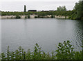 TL4857 : Romsey Lakes by Keith Edkins