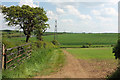 SS4014 : Farmland near Bulkworthy Moor by Derek Harper