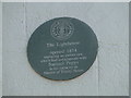 Grey plaque on Lowestoft Highlight Lighthouse