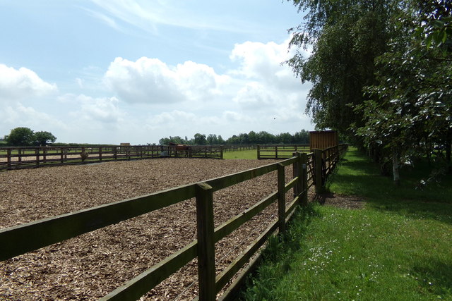 Menege at Hall Farm Horse Rescue Centre