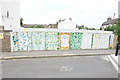 View of street art by pupils at Stoneydown Park Primary School on the railway bridge on Pretoria Avenue #2