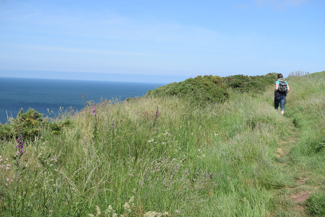 Coastal path on St Bees Head