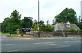 Entrance and Lodge to Spenfield, now the Village Hotel Headingley