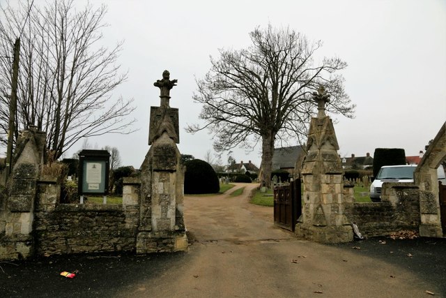 Cemetery gates