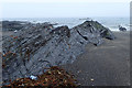 W3134 : Rocks on Owenahincha Beach by Mick Garratt