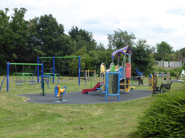 Playground in Waye Avenue Open Space © Marathon cc-by-sa/2.0 ...