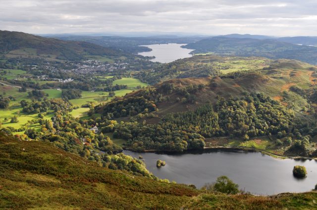 Rydal Water from Nab Scar © Robert Struthers :: Geograph Britain and ...