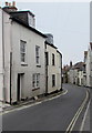 Narrow A road in Lyme Regis