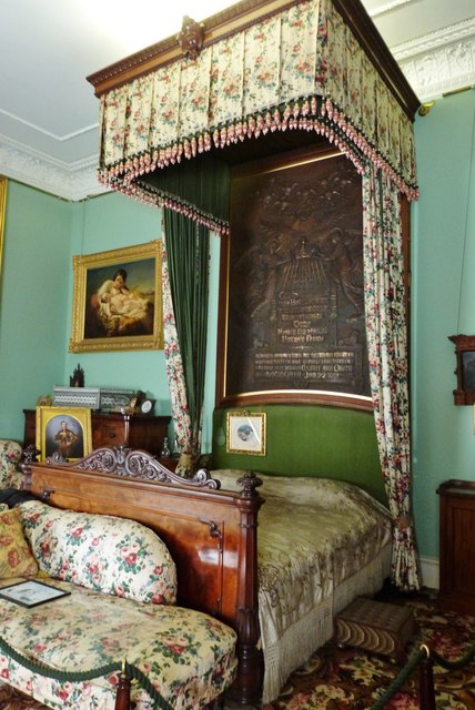 Queen Victoria's Bed, Osborne House,... © Derek Voller :: Geograph ...