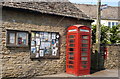 Telephone Kiosk & Notice Board, Sopworth, Wiltshire 2012