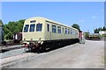 A diesel unit undergoing restoration