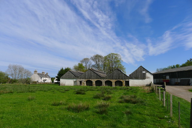 Moor Farm from Scotsburn Road