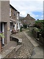 Narrow lane, Reeth