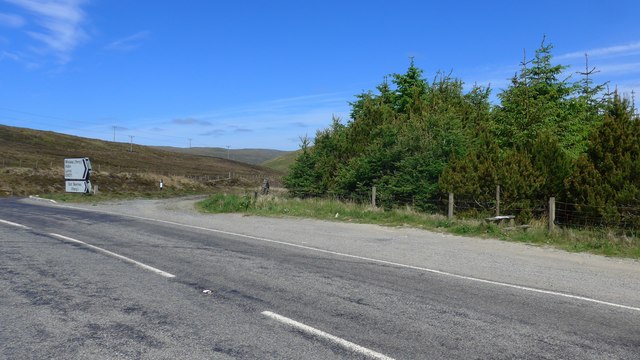 The Laxo road meets the A970