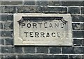 60 Mill Hill Road - Portland Terrace (name plaque)