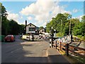 Bronwydd Arms Station and level crossing